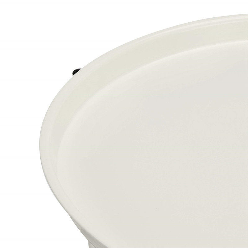 Avionna End Table, White