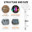 8 Modes Solar Firework Lights Outdoor Waterproof 120 LED Landscape Lights for Christmas Decor-67650702