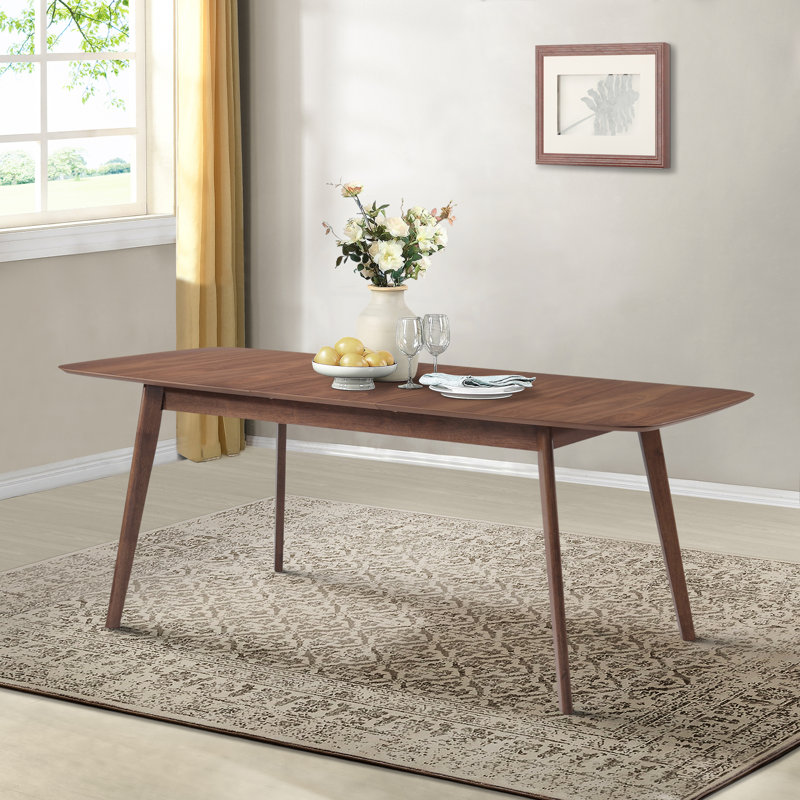 35.5 " Extendable Rectangular Dining Table