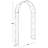 15.7'' W x 54.3'' D Iron Arbor-88978929
