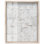 «White Palimpsest Surface I Boho Art Shadowbox» par Art Remedy