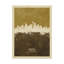« seattle washington horizon brown », impression sur toile tendue-2124745924