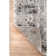 Fullwood Power Loom Traditional Faded Medallion Gray Rug