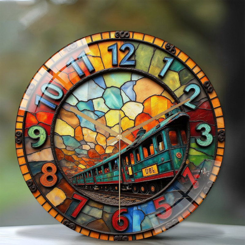 Horloge murale 12 po