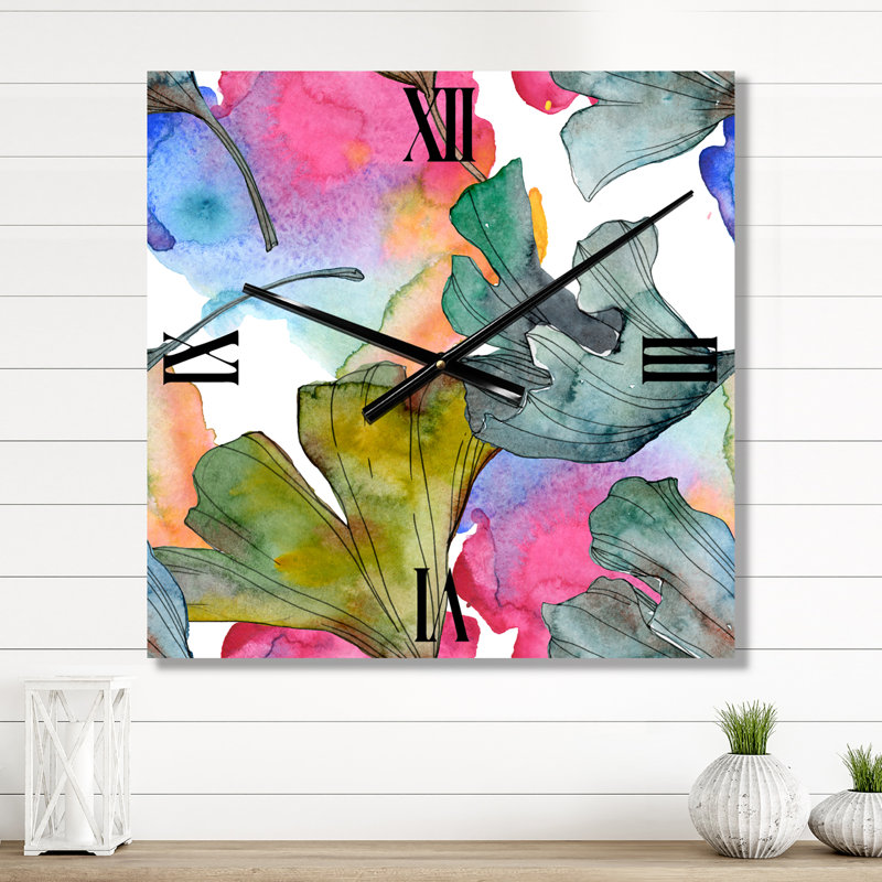 Horloge murale Ginkgo Biloba, Petit