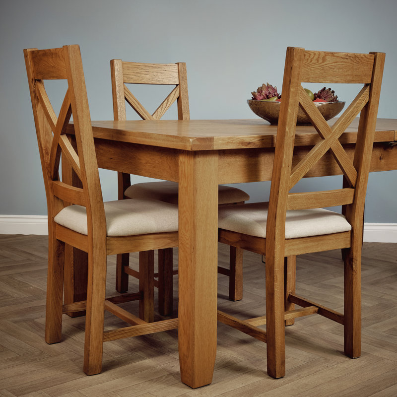 Oak Dining Table, 78cm H x 180cm L x 90cm W