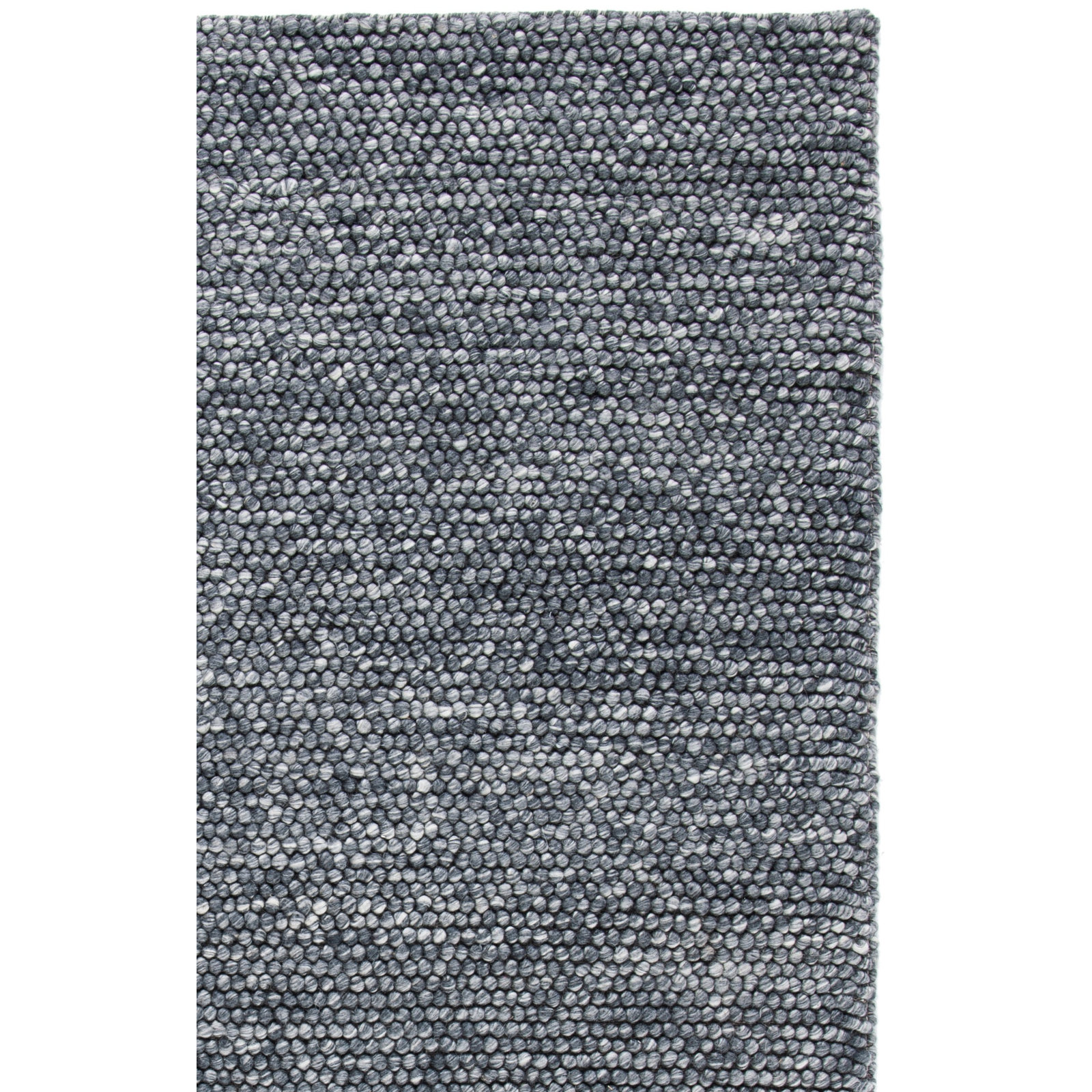 Elle Dark Gray Hand-Woven Rug, Rectangle 6' x 8'