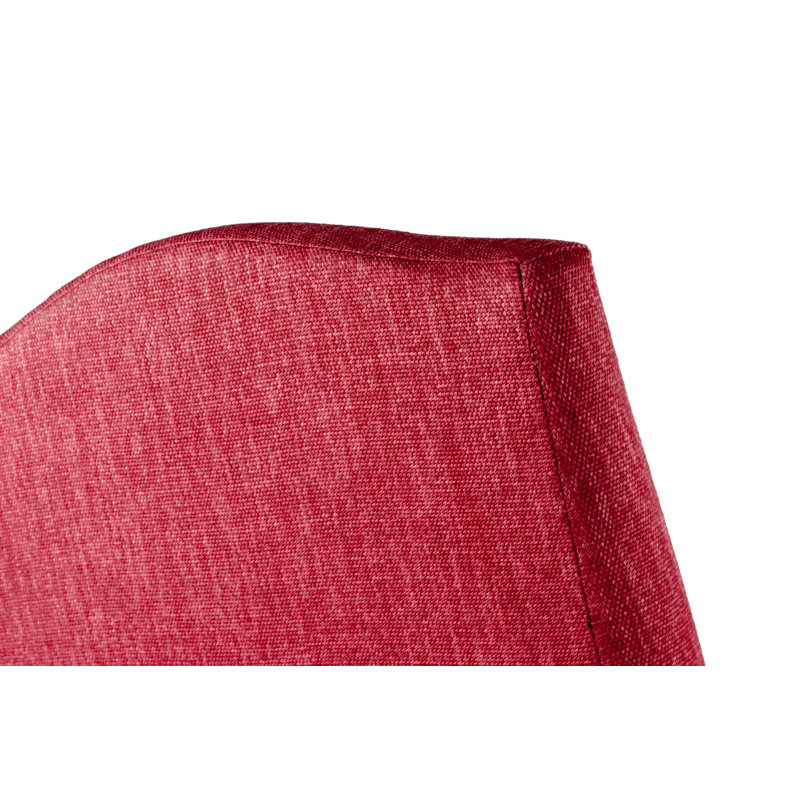 Chaise rembourrée, Espresso, Bleu denim