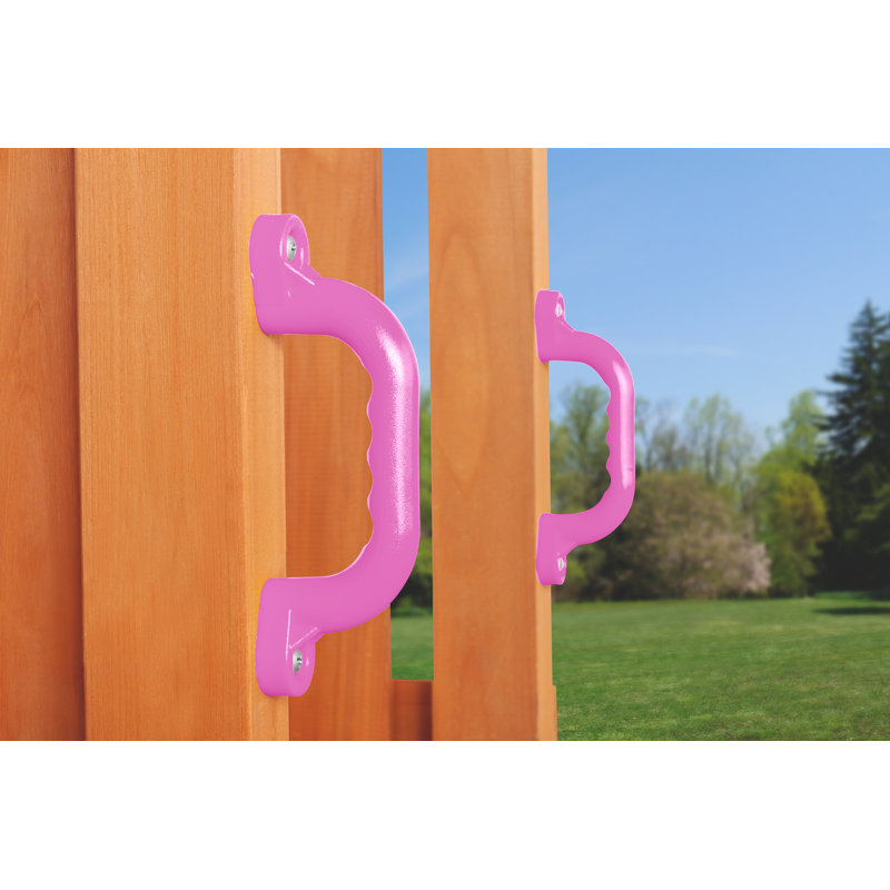 Portique Timber Valley, Vert, Rose