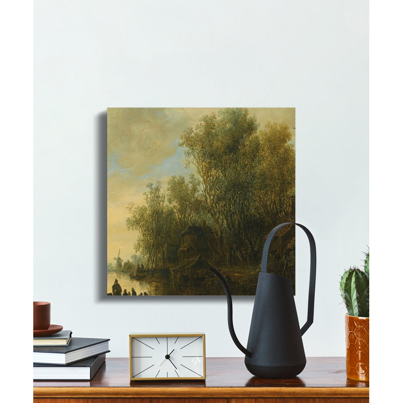 Jiminez Wrapped Canvas Print Set, 16x16