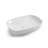 WS Bath Collections Mood 16.9'' Glossy White Ceramic Rectangular Bathroom Sink
