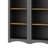 3-Piece Farmhouse Entertainment Center With Storage Cabinet For Tvs Up To 70", Mid-Century TV Stand With Bookshelf, Rustic Versatile Sideboard With Adjustable Shelves For Living Room (Bookshelf)-1290594562