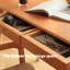 Cherry wood solid wood desk-118786158