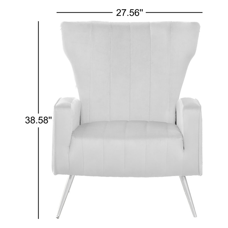 Velvet Armchair, Black Velvet