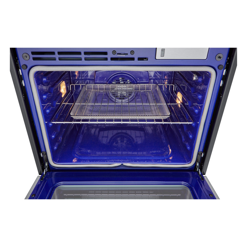 LG Smart Combination Wall Oven with InstaView®, True Convection, Air Fry, and Steam Sous Vide, Print Proof Stainless Steel, 1.7/4.7 cu. ft.