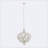Casleton 6 - Light Iron Geometric Chandelier