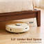 Base de lit plateforme grand en bambou avec tête de lit haute, base de lit avec 12 lattes en peuplier, aucun sommier requis, assemblage facile, brun-686426084
