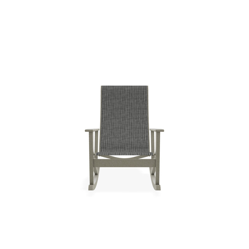Fauteuil berçant Wexler, Gris chaleureux, Indigo Collect