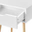 Emhouse 48.5cm W Solid + Manufactured Wood Bedside Table-603208085