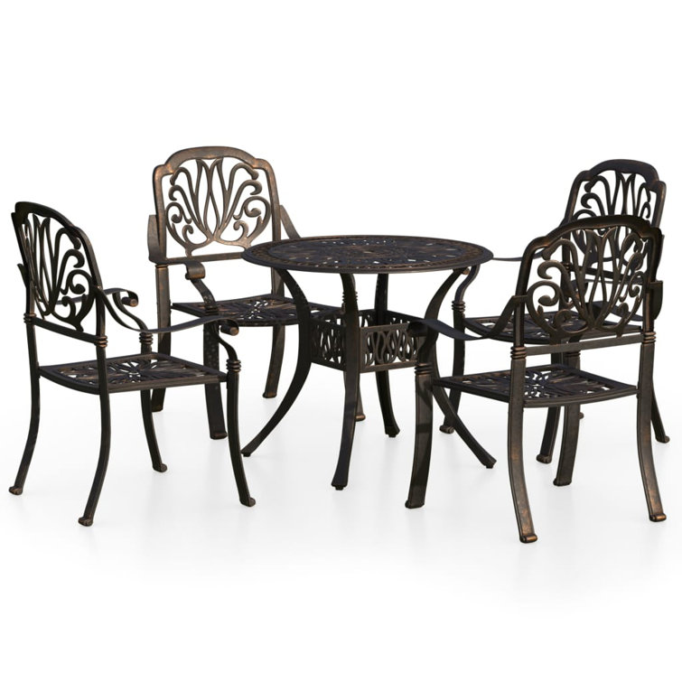 Rosalind Wheeler Bannockburn 4 Seater Dining Set | Wayfair.co.uk
