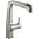 Evoke Single-Hole Kitchen Sink Faucet with 9" Pullout Spout with ProMotion™ and MasterClean™