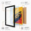 Geometric Rowboat Modern - Print-933283711-933283709