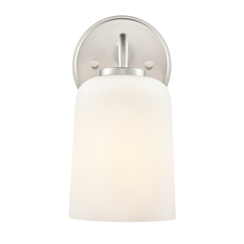 Meuble-lavabo 1 lumière Laronderry , Nickel brossé