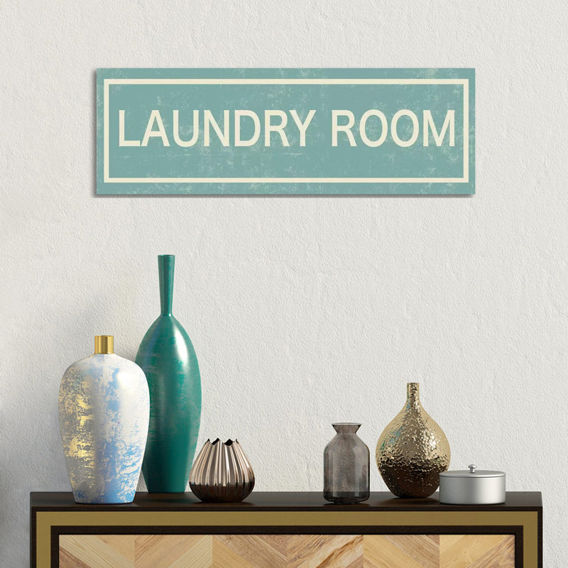 Laundry Room by PI Studio - Wrapped Canvas Panoramic Print, 30.48 cm H x 91.44 cm W x 1.91 cm D