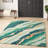 Viscose Abstract Indoor Rug-786705783