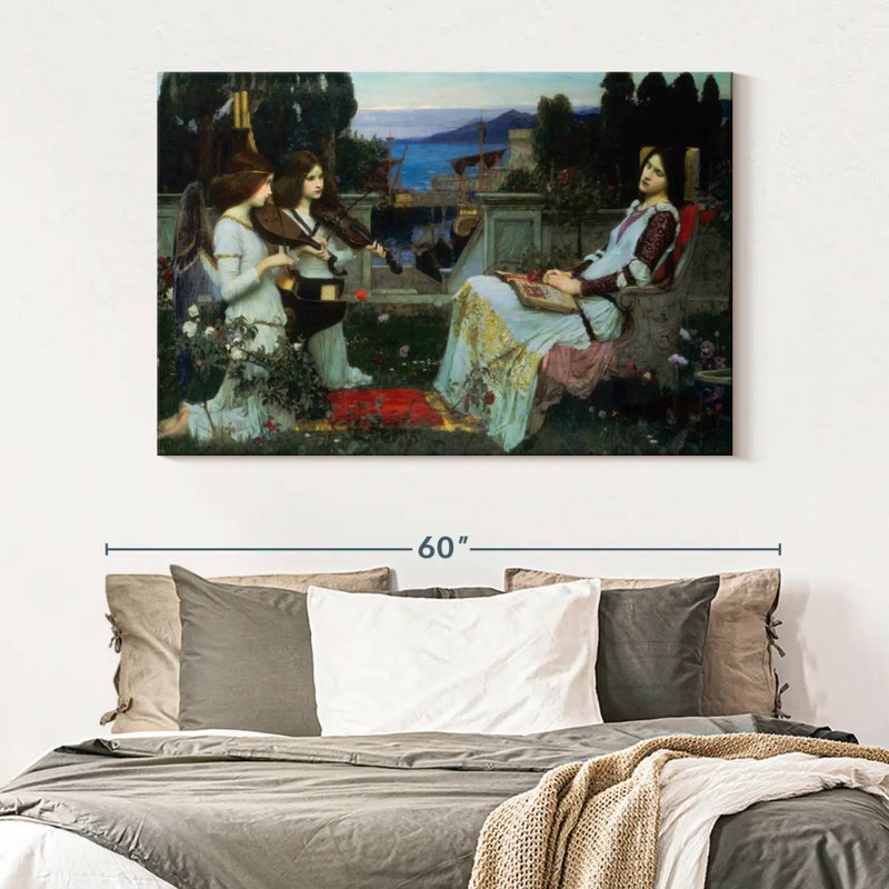 Adella Saint Cecilia, 34" H x 51" W