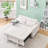 Versatile Transformable Sofa with Movable Tabletop and USB Ports for Relaxation-1757955386