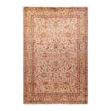 Fine Vibrance One-of-a-Kind 4' 2" X 6' 3" Hand Knotted Area Rug