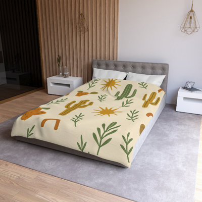 Microfiber Duvet Cover Boho Style, Design 23