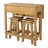 Loveday 2 - Person Pine Solid Wood Top Four Leg Dining Set-795641273-795641279-795641278