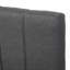 Lit plateforme tapissier avec couchette simple et 3 tiroirs Christiano-879007649