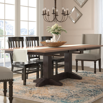 Calderon Extendable Solid Wood Dining Table