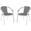 Chaise de patio empilable Herdon-23847974