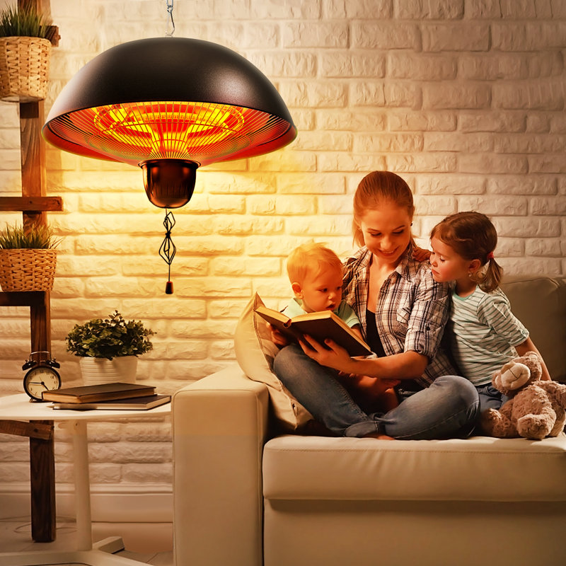Poloma 1500 Watt Electric Hanging Patio Heater Reviews Wayfair - Main Image