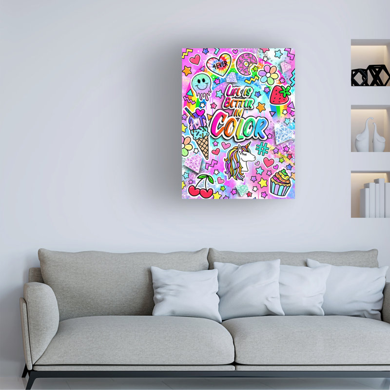 Art sur toile Jess Stempel, H 14 po x l 19 po