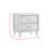 George Oliver Lewellyn 2-Drawer Nightstand in Walnut