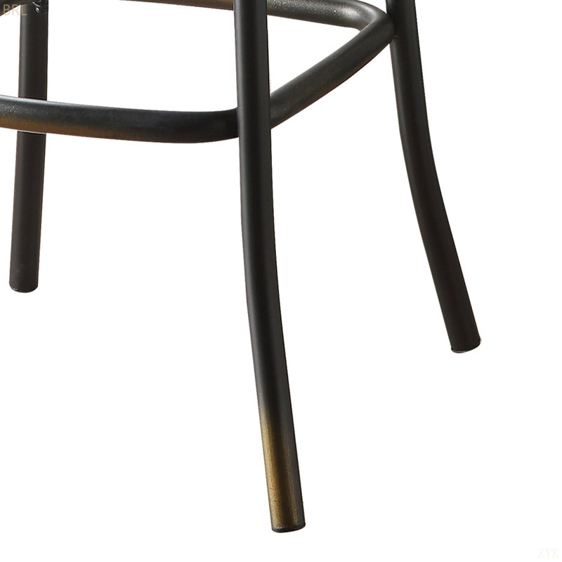  Tabouret de bar à dossier croisé, Cuivre