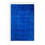 Tapis unique noué à la main Fine Vibrance - bleu, 5 pi 5 po x 8 pi 0 po