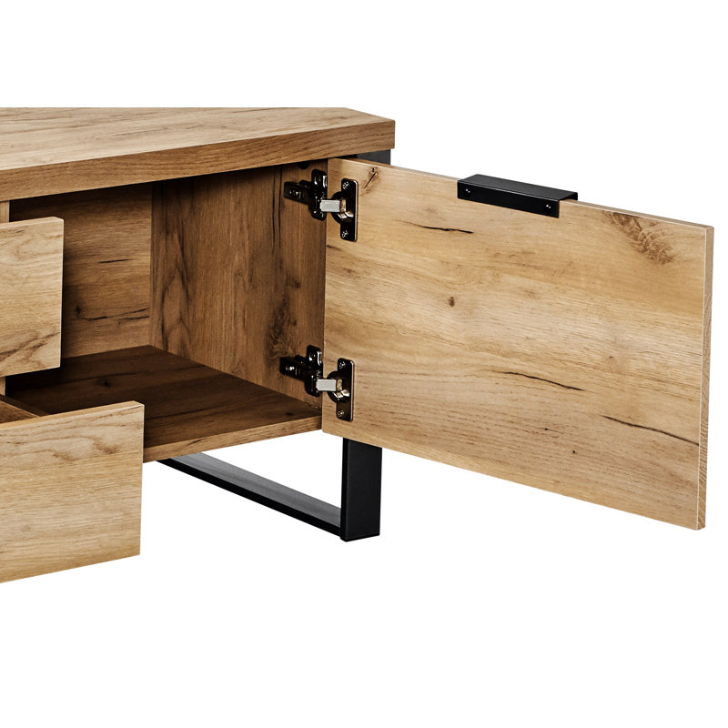 Draylen 60" TV Stand for TVs up to 60", Core oak