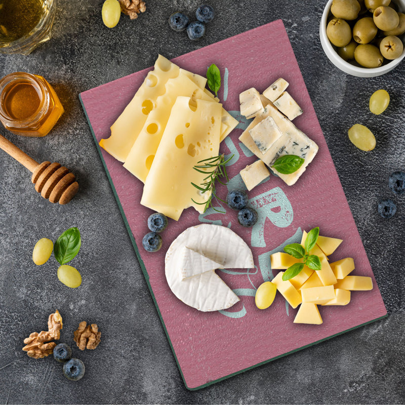 Planche à découper en verre trempé Ambesonne