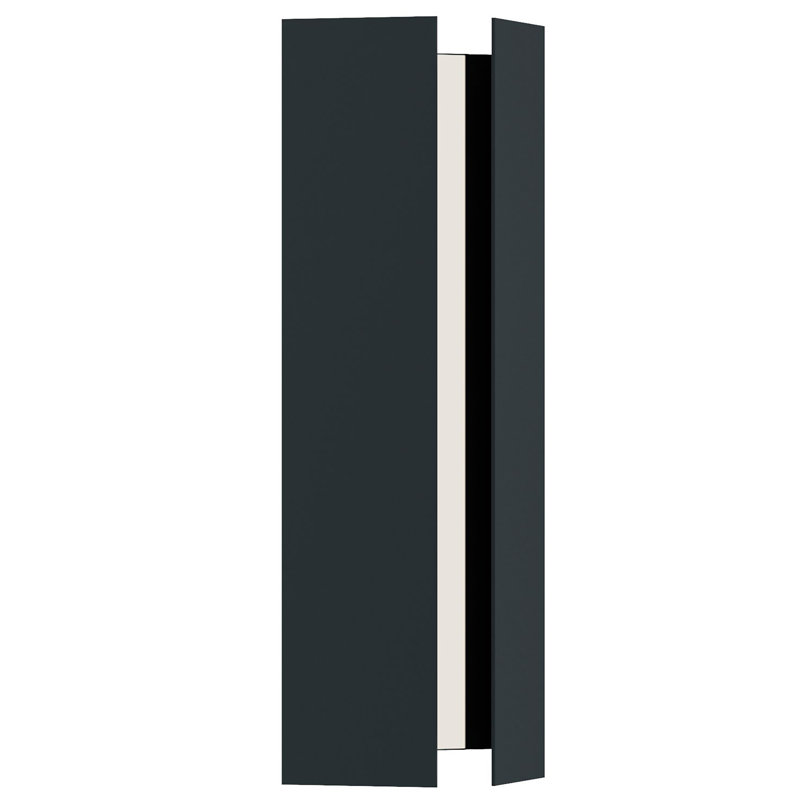 Ryan LED Outdoor Sconce, 4.52" H x 18" W x 6" D