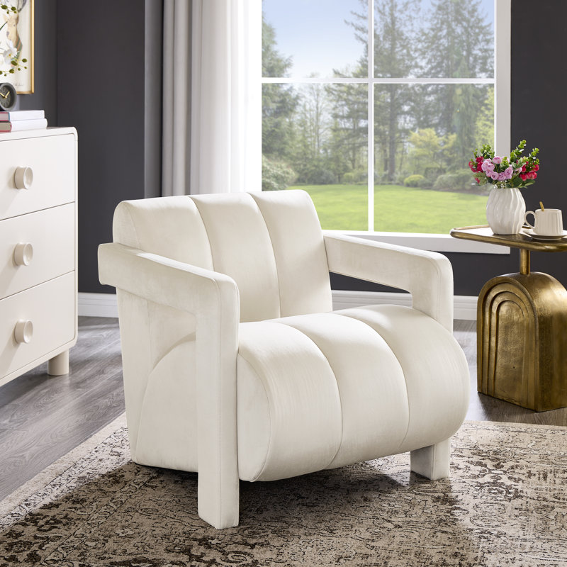  Fauteuil Velmor, Ivoire ivoire