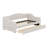 Upholstered Daybed With LED Belt And 2 Drawers-2112675764