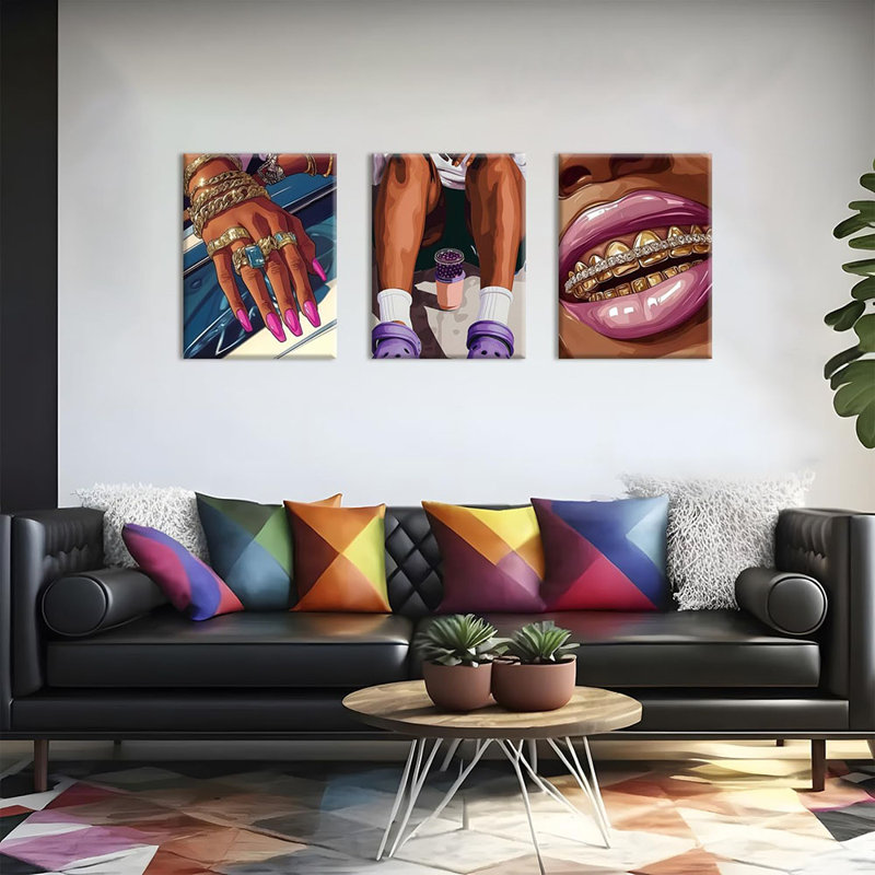 3 Piece Wrapped Canvas Print