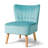 Tisdale Velvet Slipper Chair-93864340