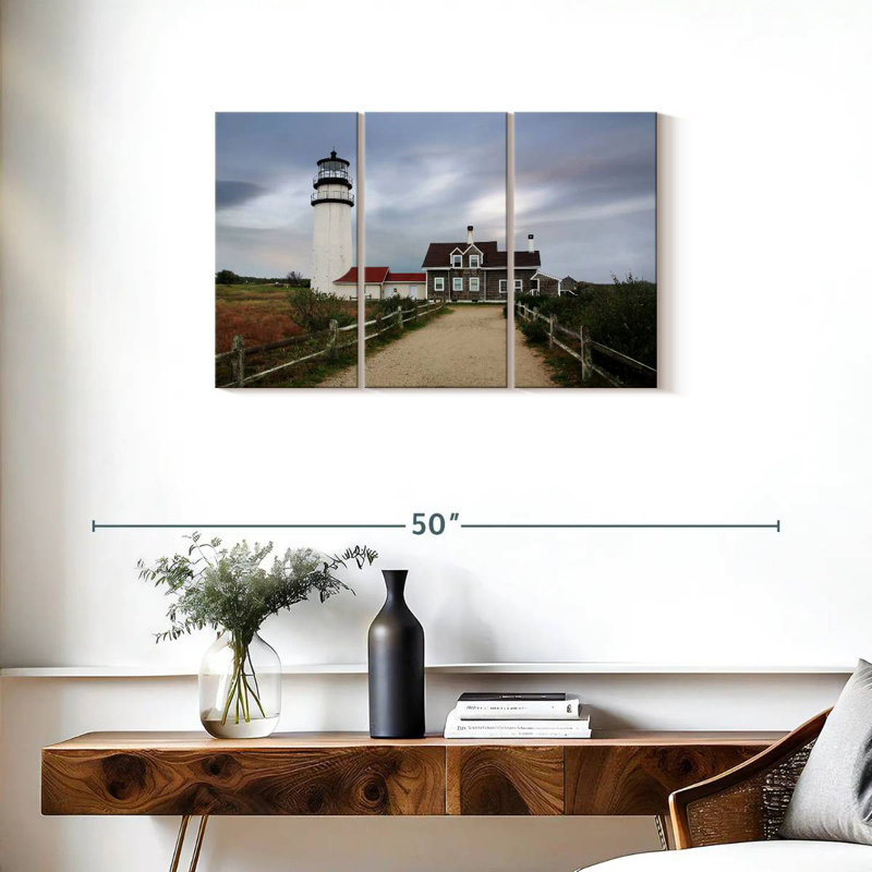 Lilie Highland Lighthouse, 20" H x 33" W